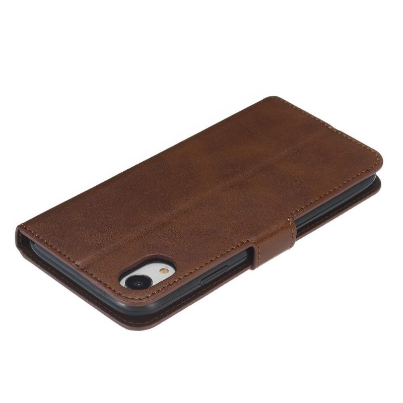 Folio-hoesje voor iPhone XR Klassieke Kaarthouder
