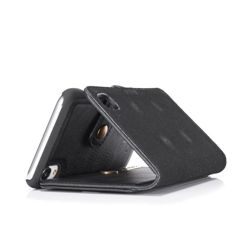 Hoesje Folio-hoesje voor iPhone XR Anti-fall Bescherming Hoesje 2 in 1 Afneembaar