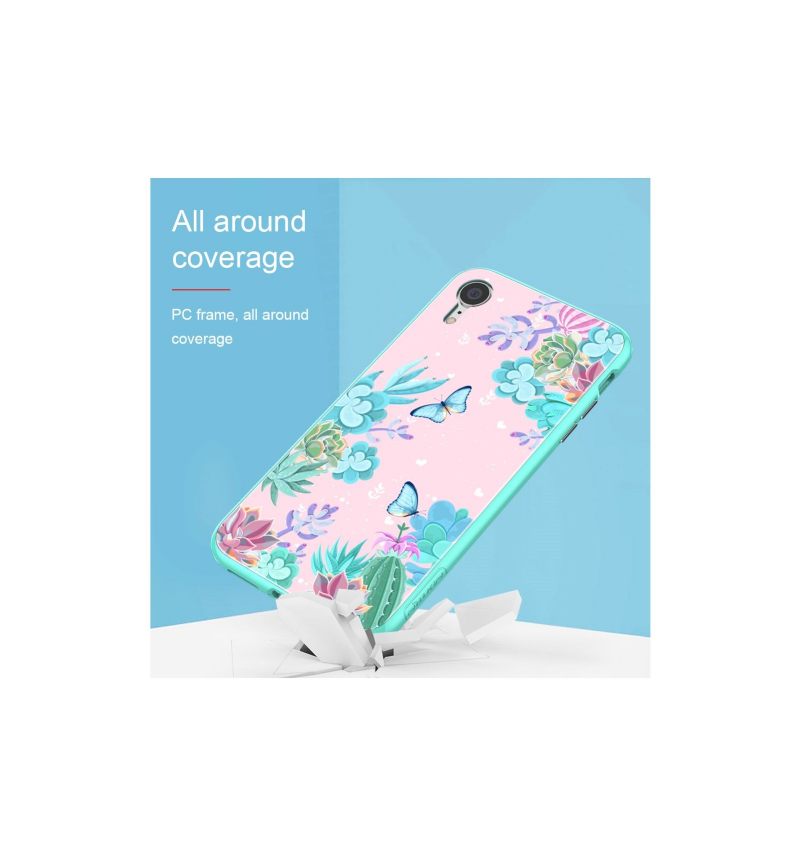 Hoesje voor iPhone XR Bloemendoos