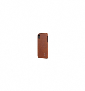 Hoesje voor iPhone XR Bruin Kunstleer