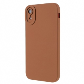 Hoesje voor iPhone XR Silicium Nauwkeurig