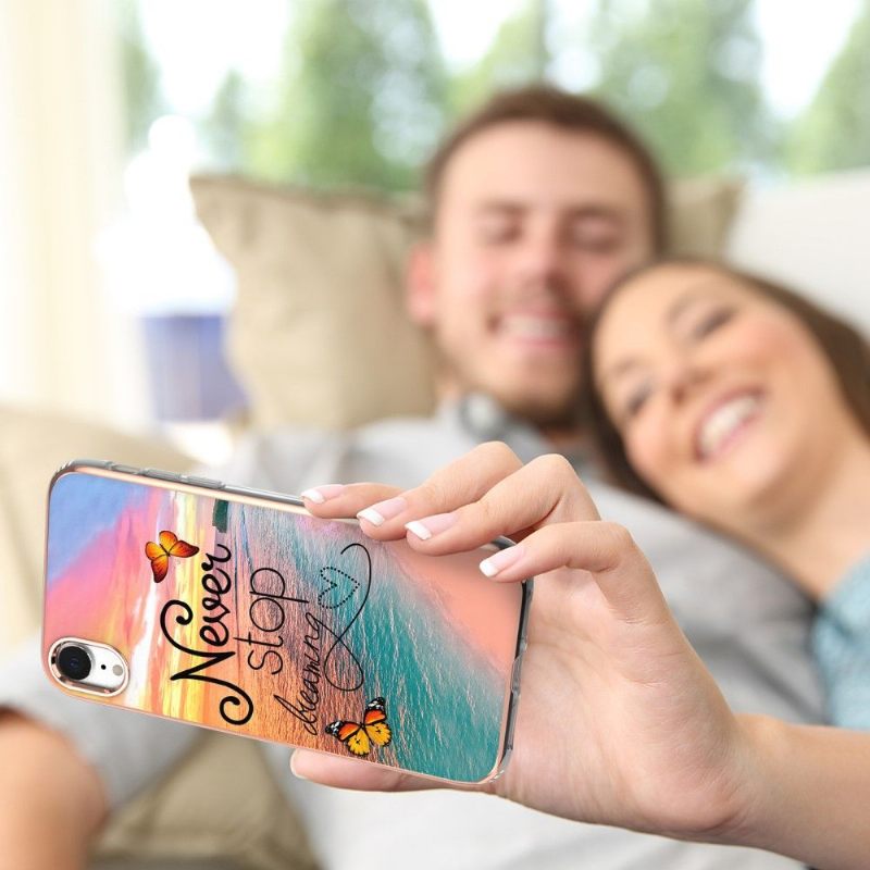 Hoesje voor iPhone XR Stop Nooit Met Dromen