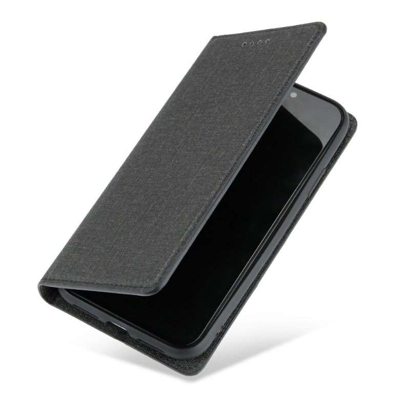 Telefoonhoesje voor iPhone XR Folio-hoesje Kaarthouder Stof Effect