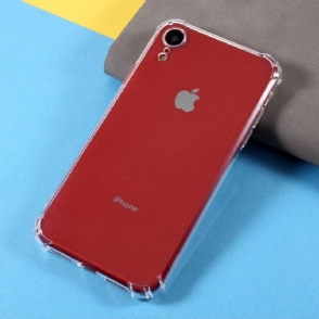 Telefoonhoesje voor iPhone XR Transparante Versterkte Hoeken