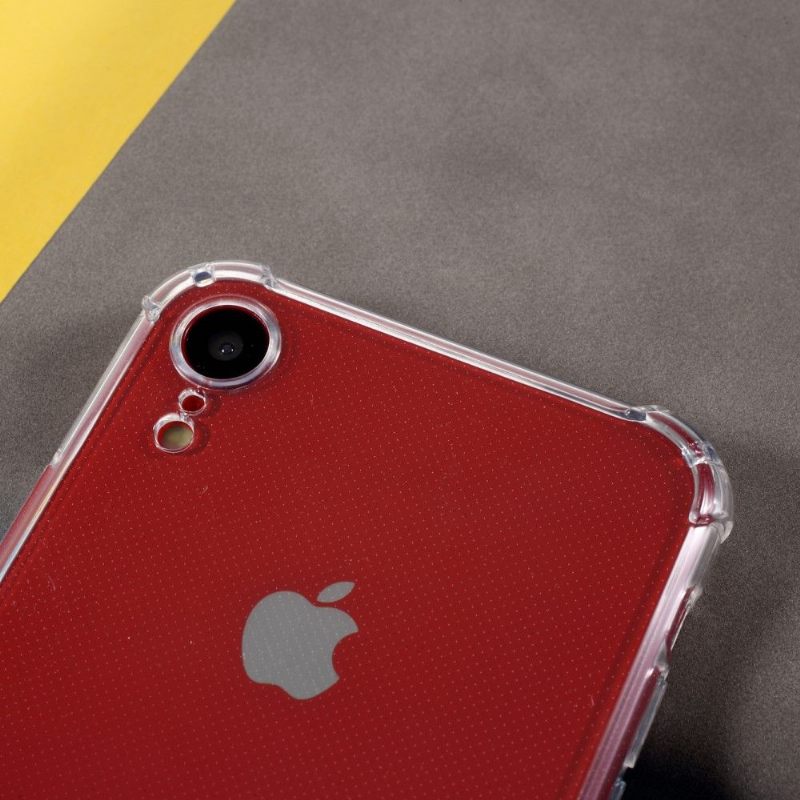 Telefoonhoesje voor iPhone XR Transparante Versterkte Hoeken
