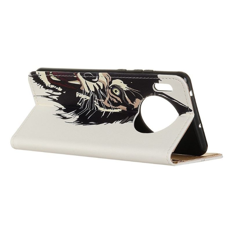 Folio-hoesje voor Huawei Mate 30 Pro Felle Tijger