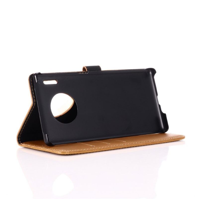 Folio-hoesje voor Huawei Mate 30 Pro Retro Kunstleer