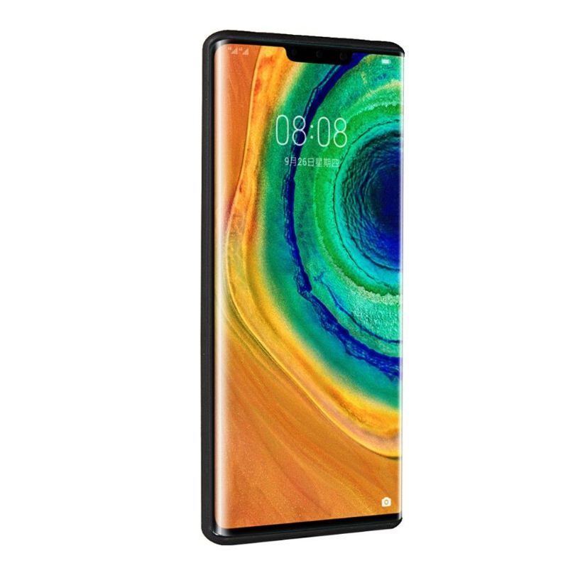 Hoesje voor Huawei Mate 30 Pro Anti-fall Kaarthouder Met Leren Effect