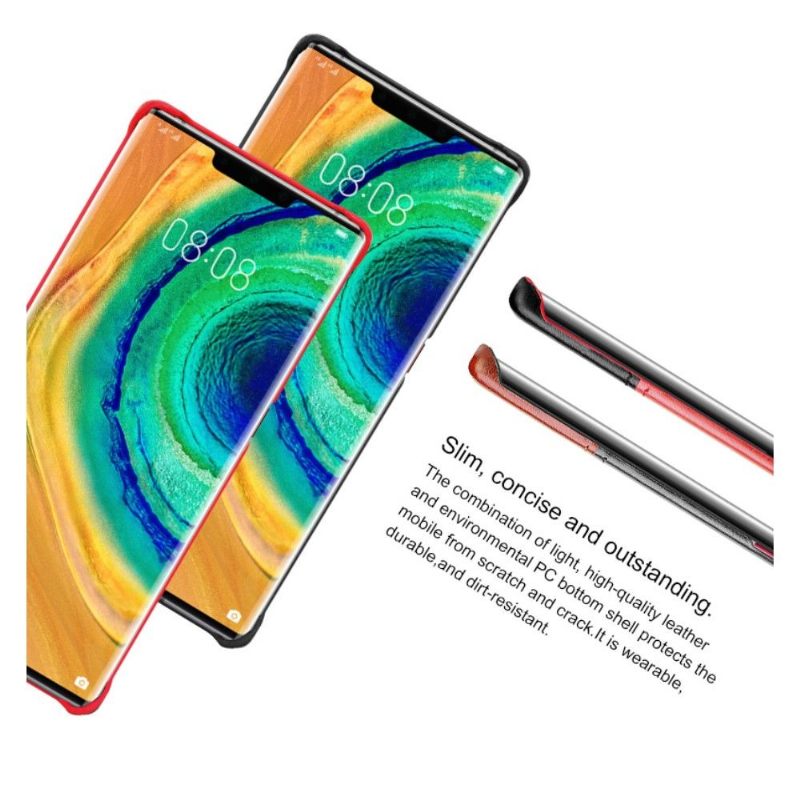 Hoesje voor Huawei Mate 30 Pro Imak Kunstleer