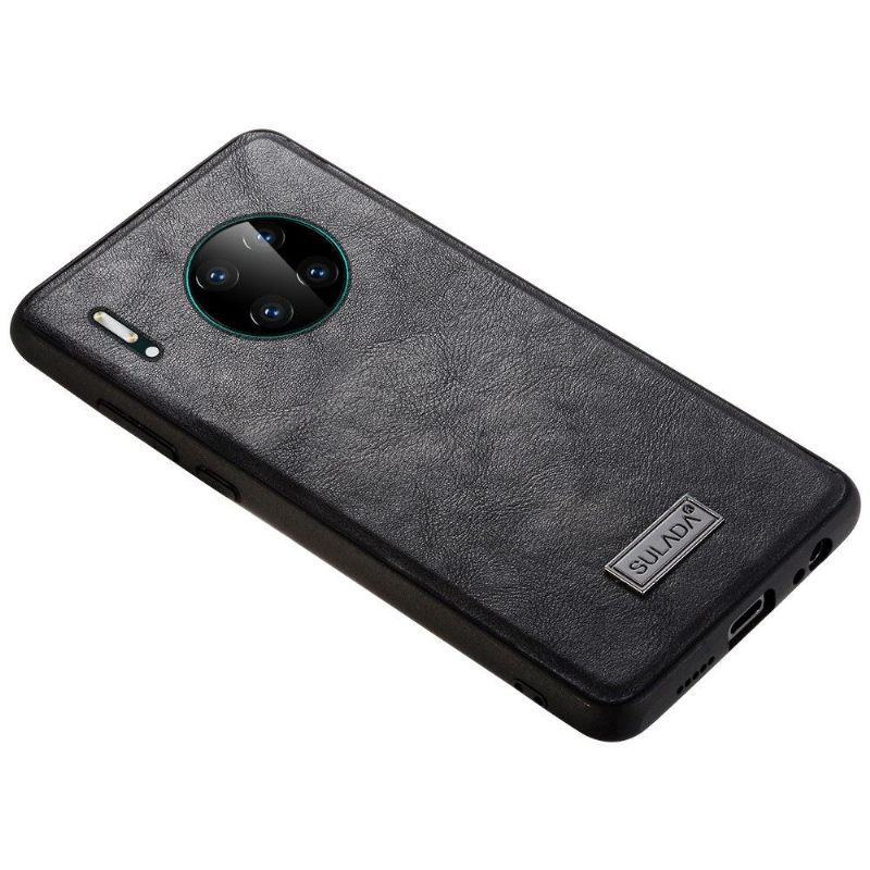 Hoesje voor Huawei Mate 30 Pro Sulada Leereffect