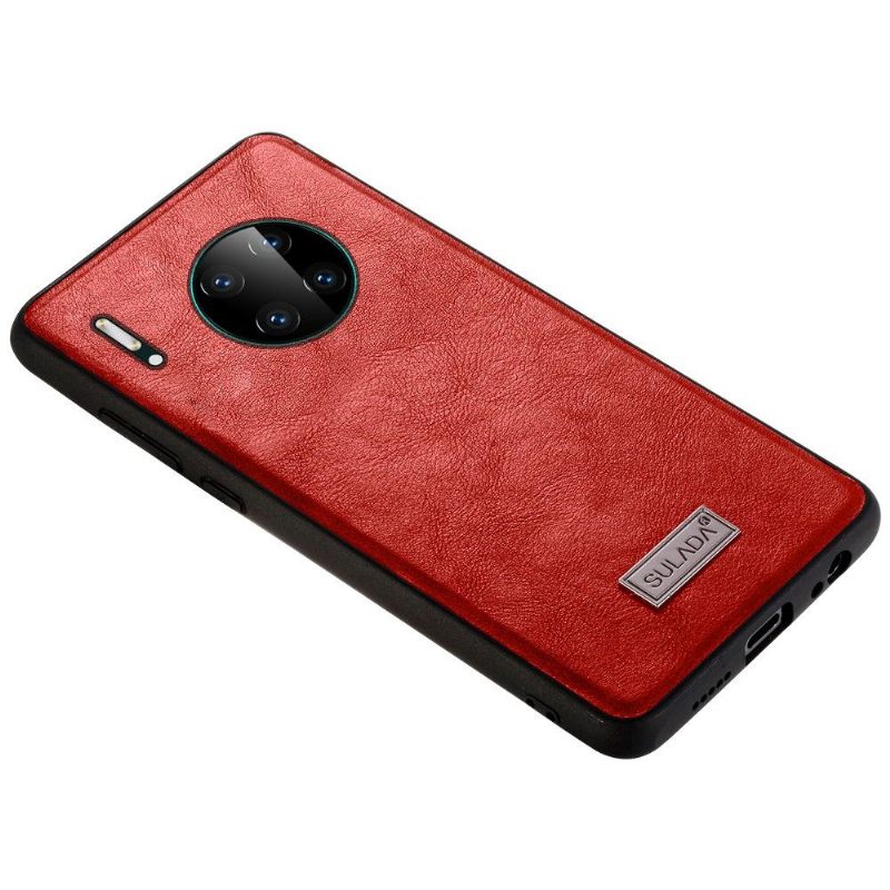 Hoesje voor Huawei Mate 30 Pro Sulada Leereffect