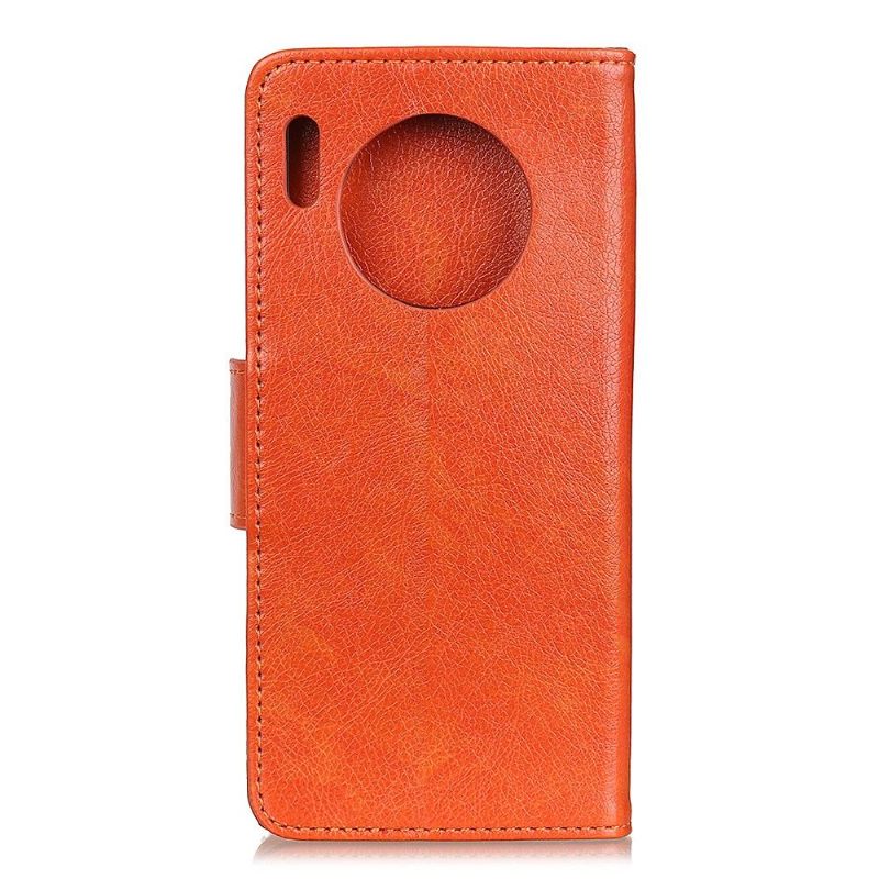 Leren Hoesje voor Huawei Mate 30 Pro Verouderd Leereffect