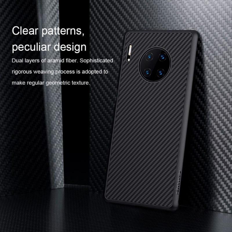 Telefoonhoesje voor Huawei Mate 30 Pro Synthetische Vezel