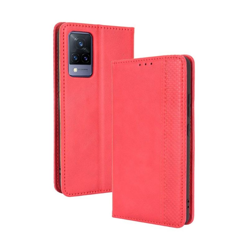 Folio-hoesje voor Vivo V21 5G Leer In Cirénius-stijl