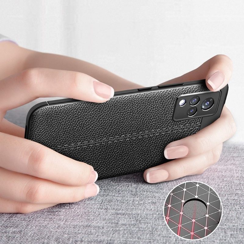 Hoesje voor Vivo V21 5G Anti-fall Slang Met Korrelige Afwerking
