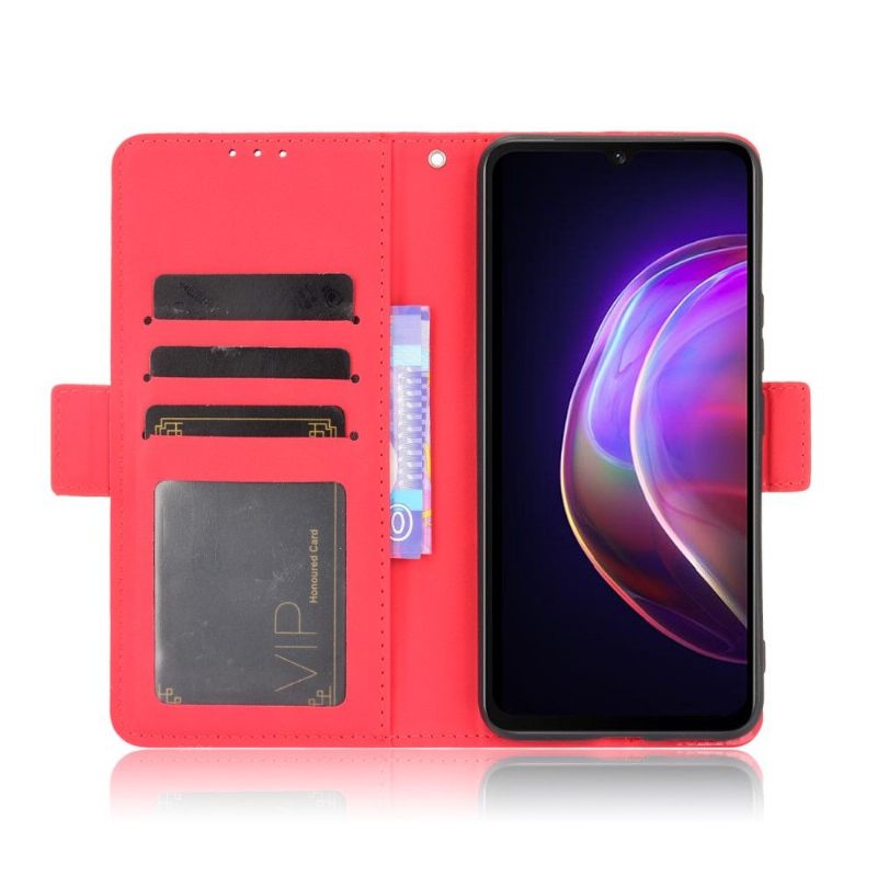 Leren Hoesje voor Vivo V21 5G Bescherming Premium Met Kaarthouder