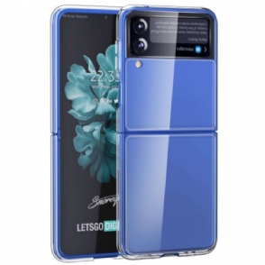Hoesje voor Samsung Galaxy Z Flip 4 Folio-hoesje Kristal