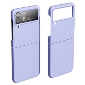 Telefoonhoesje voor Samsung Galaxy Z Flip 4 Folio-hoesje Klassieke Slanke Siliconen