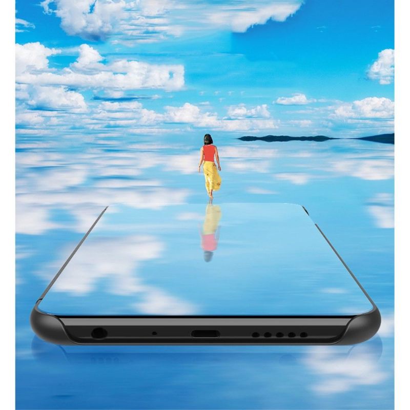 Hoesje voor Sony Xperia 1 II Folio-hoesje Spiegeleffect