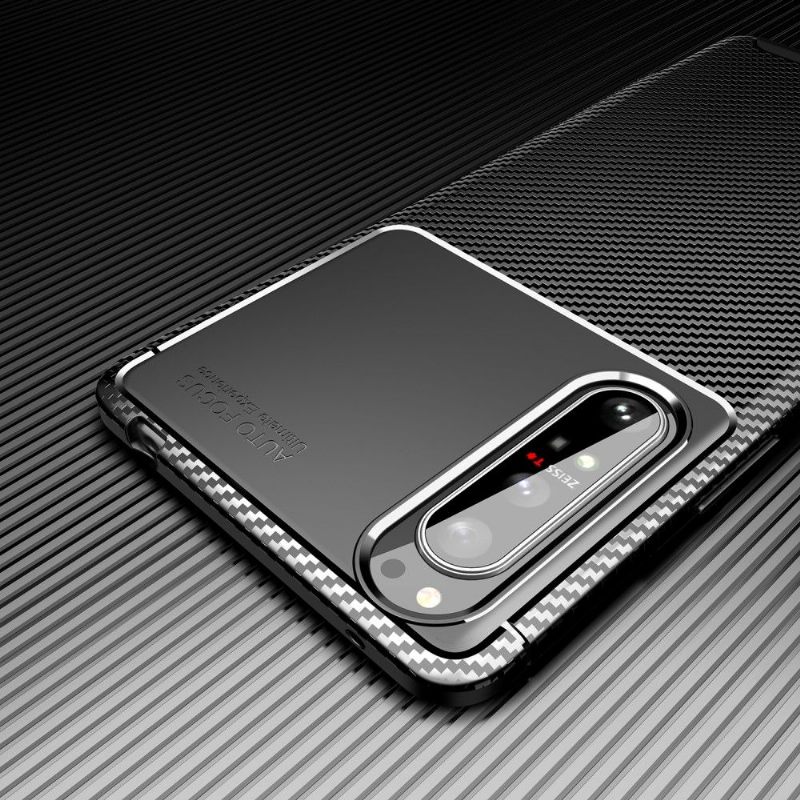 Hoesje voor Sony Xperia 1 II Karbon Stijlvol
