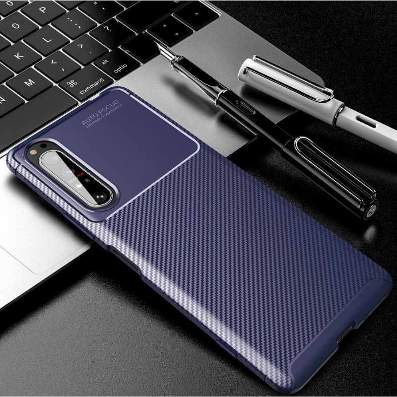 Hoesje voor Sony Xperia 1 II Karbon Stijlvol