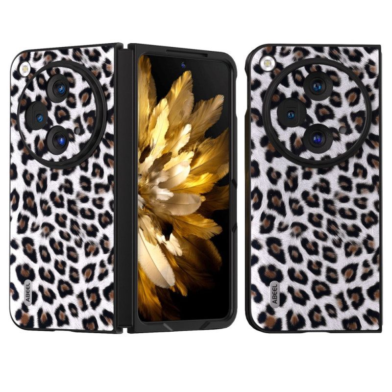 Cover Hoesje Oppo Find N3 Telefoonhoesje Abeel Luipaardprint
