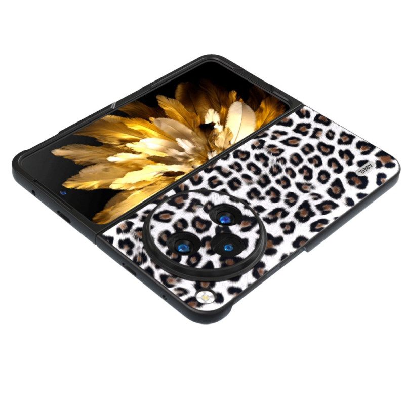 Cover Hoesje Oppo Find N3 Telefoonhoesje Abeel Luipaardprint