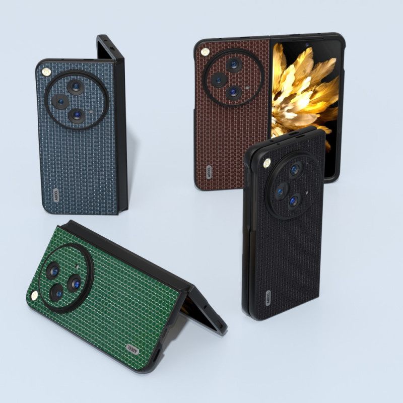 Hoesje Oppo Find N3 Abeel Getextureerd Leer