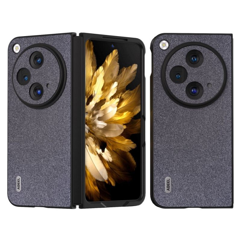 Hoesje Oppo Find N3 Abeel Glitter Kunstleer