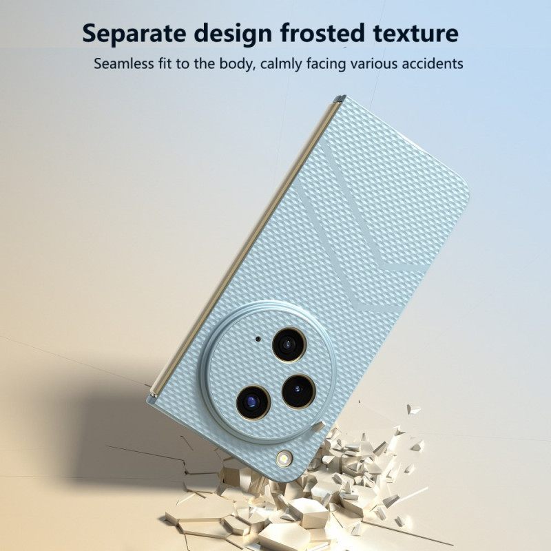 Hoesje Oppo Find N3 Mat Gestructureerd Oppervlak Bescherming Hoesje