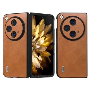 Hoesje Oppo Find N3 Mat Imitatie Leer Abeel