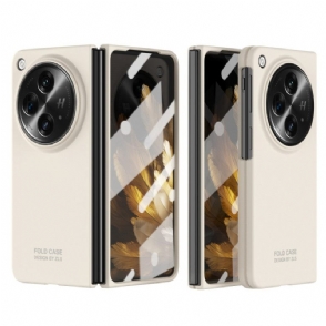 Hoesje Oppo Find N3 Met Screenprotector Van Gehard Glas