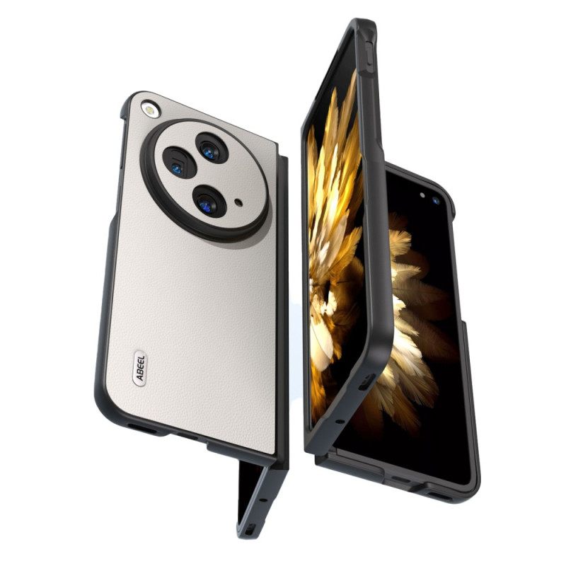 Hoesje Voor Oppo Find N3 Abeel-leer