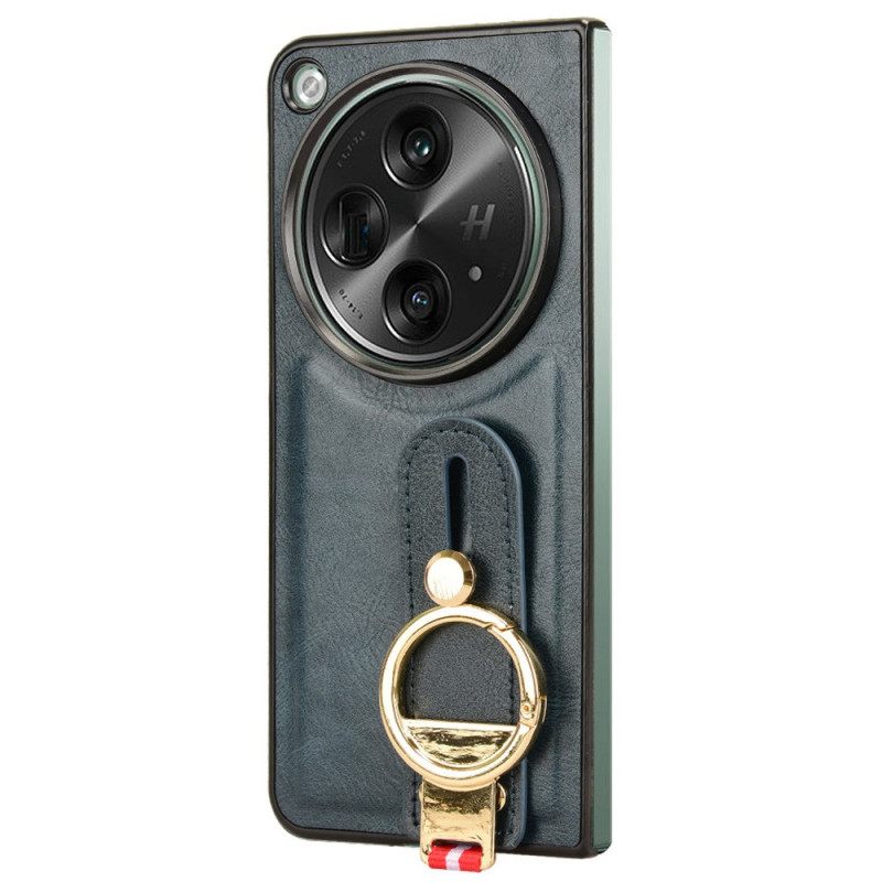 Hoesje Voor Oppo Find N3 Draagriem En Flesopenerring