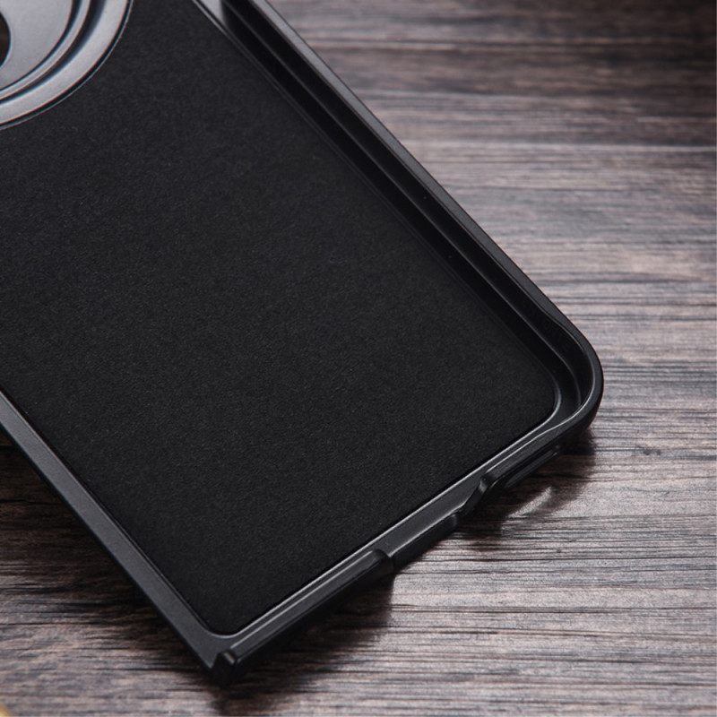 Hoesje Voor Oppo Find N3 Kunstleer Met Standaard