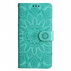 Flip Case voor Honor 90 Lite Met Ketting Mandala Met Bandje