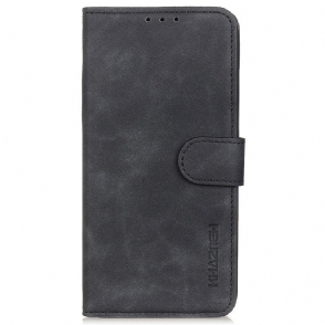 Folio-hoesje voor Honor 90 Lite Khazneh Suède Leer Effect