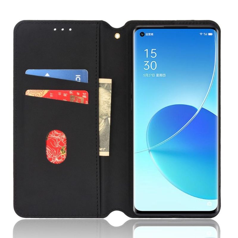 Folio-hoesje voor Oppo Reno 6 Pro 5G Ontwerpgeometrie