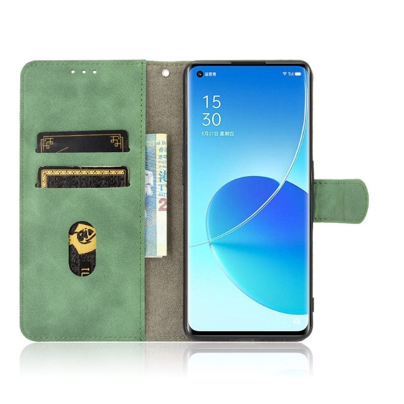 Folio-hoesje voor Oppo Reno 6 Pro 5G Zachte Aanraking