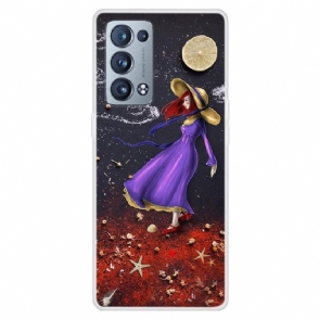 Hoesje voor Oppo Reno 6 Pro 5G Betoverd Universum