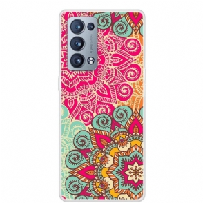 Hoesje voor Oppo Reno 6 Pro 5G Retro-mandala