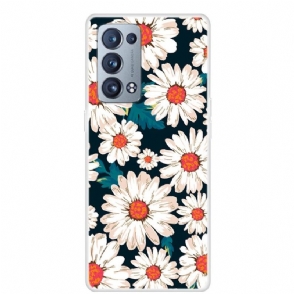 Telefoonhoesje voor Oppo Reno 6 Pro 5G Madeliefjes