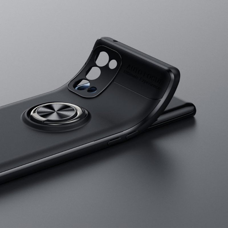 Telefoonhoesje voor Oppo Reno 6 Pro 5G Siliconen Met Roterende Ondersteuning