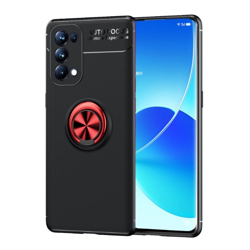 Telefoonhoesje voor Oppo Reno 6 Pro 5G Siliconen Met Roterende Ondersteuning