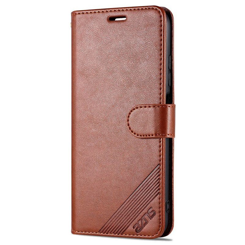 Folio-hoesje voor Xiaomi Redmi Note 10 5G Azns Luxe