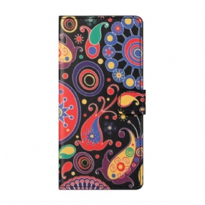 Folio-hoesje voor Xiaomi Redmi Note 10 5G Galaxy-ontwerp