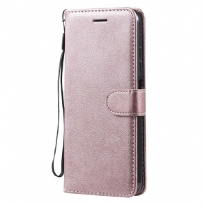 Leren Hoesje voor Xiaomi Redmi Note 10 5G Monochroom