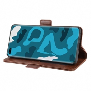 Folio-hoesje voor Huawei P40 Pro Portemonnee Leren Mat Kunstleer Cover