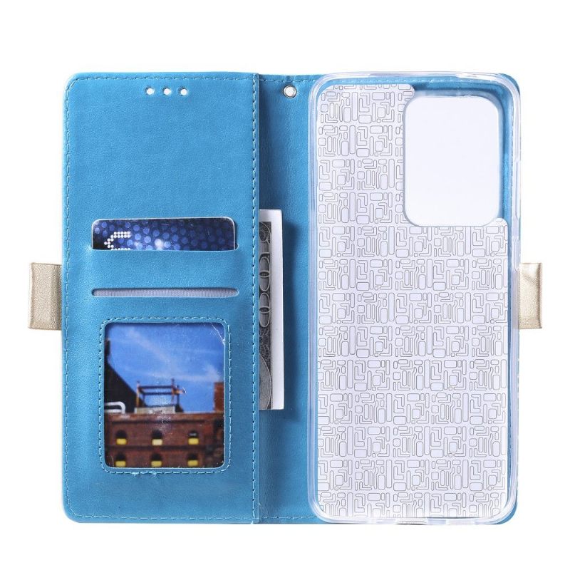 Folio-hoesje voor Huawei P40 Pro Romantiek Kant
