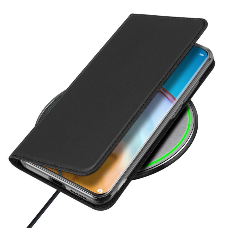 Folio-hoesje voor Huawei P40 Pro Satijnen Coating